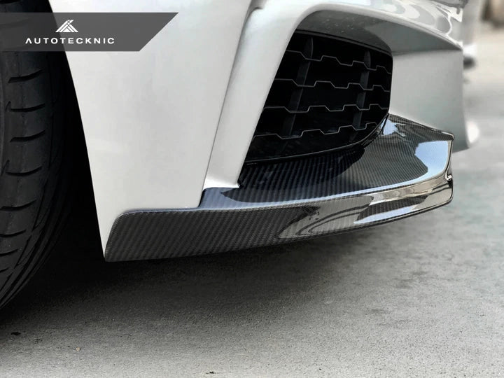 Autotecknic Vacuumed Carbon Fiber Aero Splitters - F32/ F33/ F36 4-Series M-Sport-Exterior-Silicon Valley Bimmer
