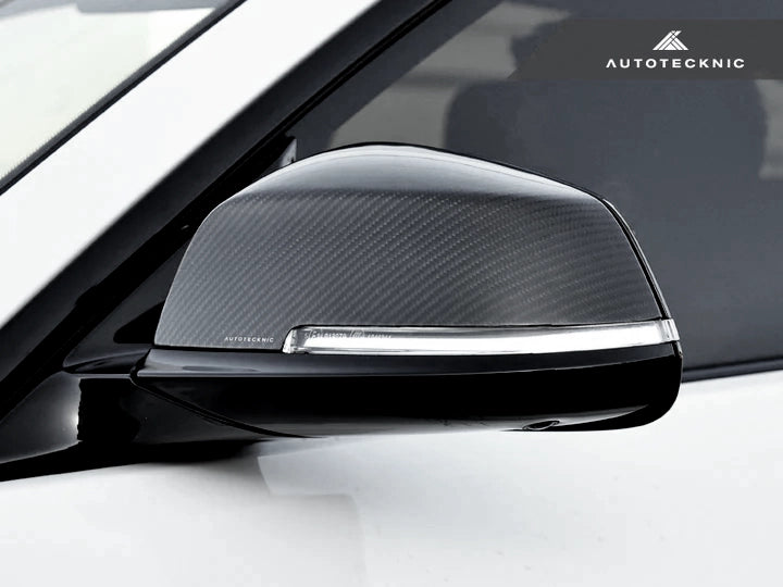 Autotecknic Replacement Dry Carbon Mirror Covers - E84 X1 | F20 1-Series | F22 2-Series | F30 3-Series | F32/ F36 4-Series | F87 M2