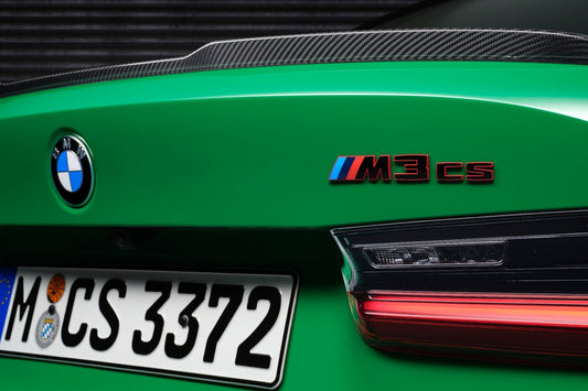 BMW G80 M3 CS Trunk Emblem-Exterior-Silicon Valley Bimmer