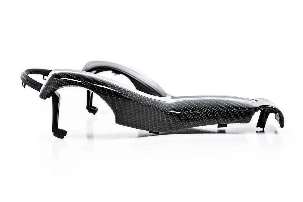 BMW M Performance F-Chassis Steering Wheel Trim - Gloss Carbon-Interior-Silicon Valley Bimmer