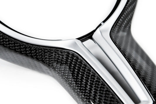 BMW M Performance F-Chassis Steering Wheel Trim - Gloss Carbon-Interior-Silicon Valley Bimmer