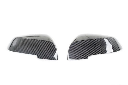 BMW M Performance F87 M2 Carbon Mirror Cap Set-Exterior-Silicon Valley Bimmer