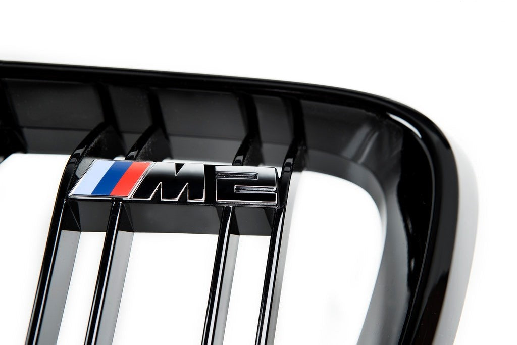 BMW M Performance F87 M2 Shadowline Front Grille Set-Exterior-Silicon Valley Bimmer
