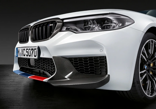 BMW M Performance F90 M5 Carbon Front Splitter Set-Exterior-Silicon Valley Bimmer