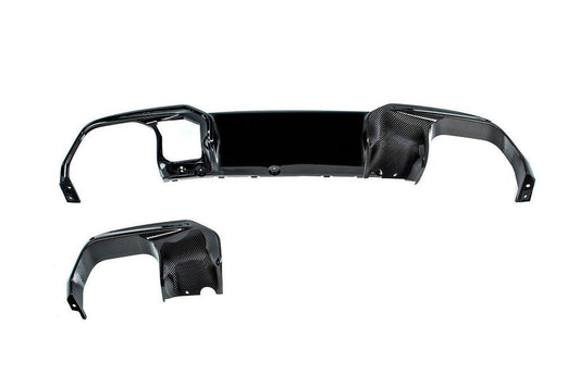BMW M Performance F91 / F92 / F93 M8 Carbon Rear Exhaust Trim Set-Exterior-Silicon Valley Bimmer