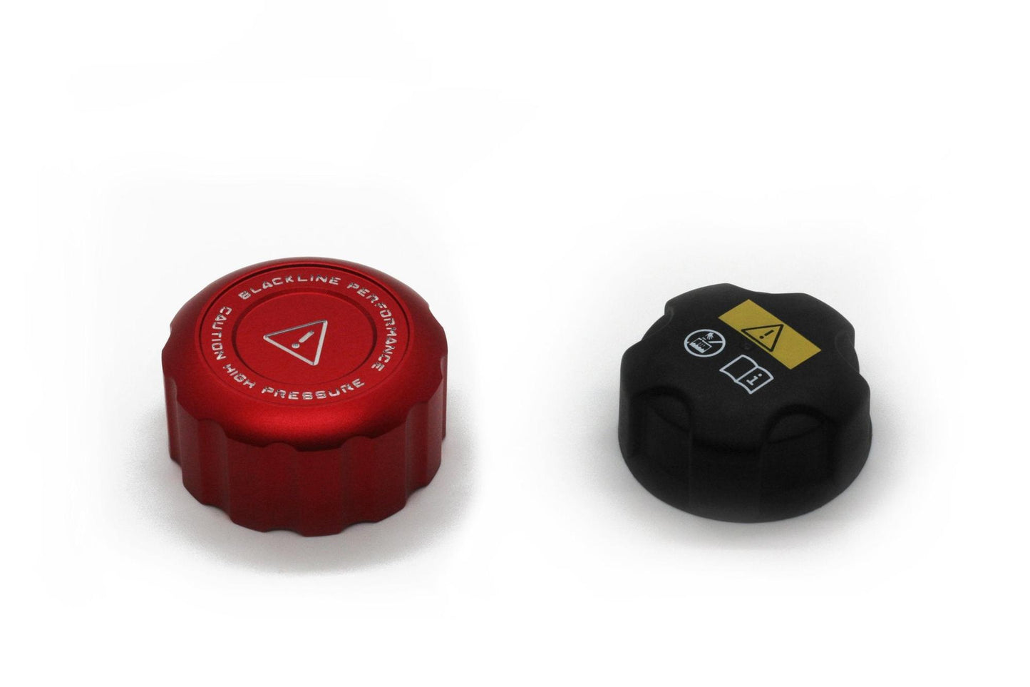 BMW M Series Blackline Performance Edition Red Chargecooler Coolant Tank Cap Cover-Exterior-Silicon Valley Bimmer