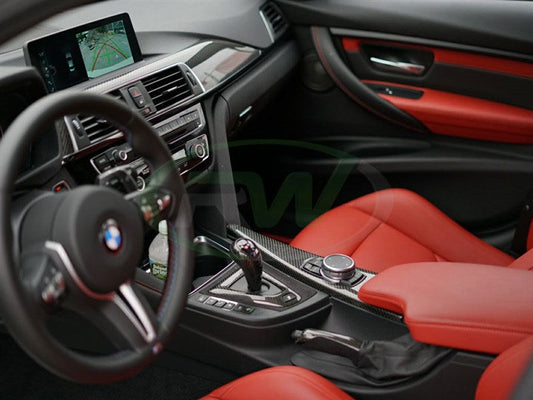 RW Carbon BMW Carbon Fiber Alcantara E-Brake Handle