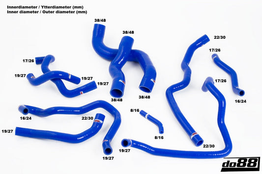 DO88 BMW E9X M3 S65 Coolant Hoses-Performance-Silicon Valley Bimmer