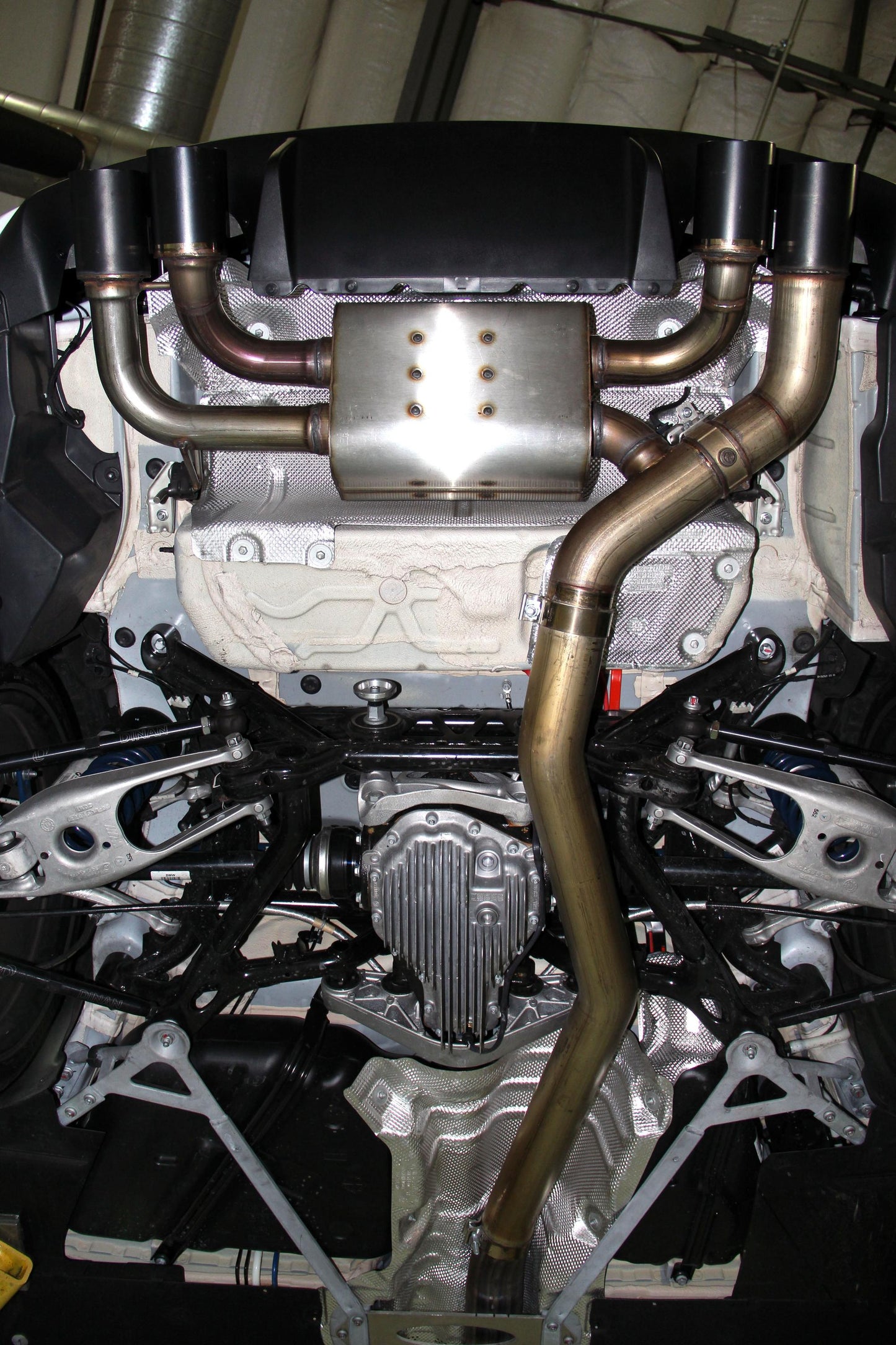 Dinan Free Flow Axle-Back Exhaust - 2016-2018 BMW M2-Exhaust-Silicon Valley Bimmer