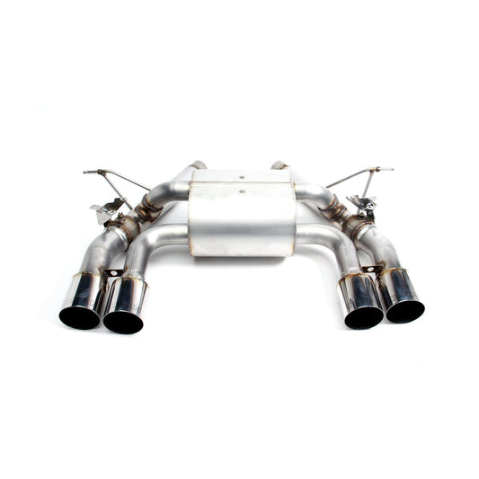 Dinan Free Flow Stainless Axle Back Exhaust for BMW M3 F82 F83 M4-Exhaust-Silicon Valley Bimmer