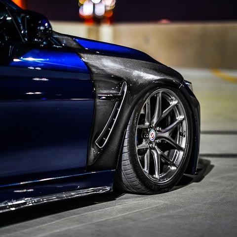 Dinmann BMW F82 F83 M4 Full Replacement Fenders in Carbon Fiber-Exterior-Silicon Valley Bimmer