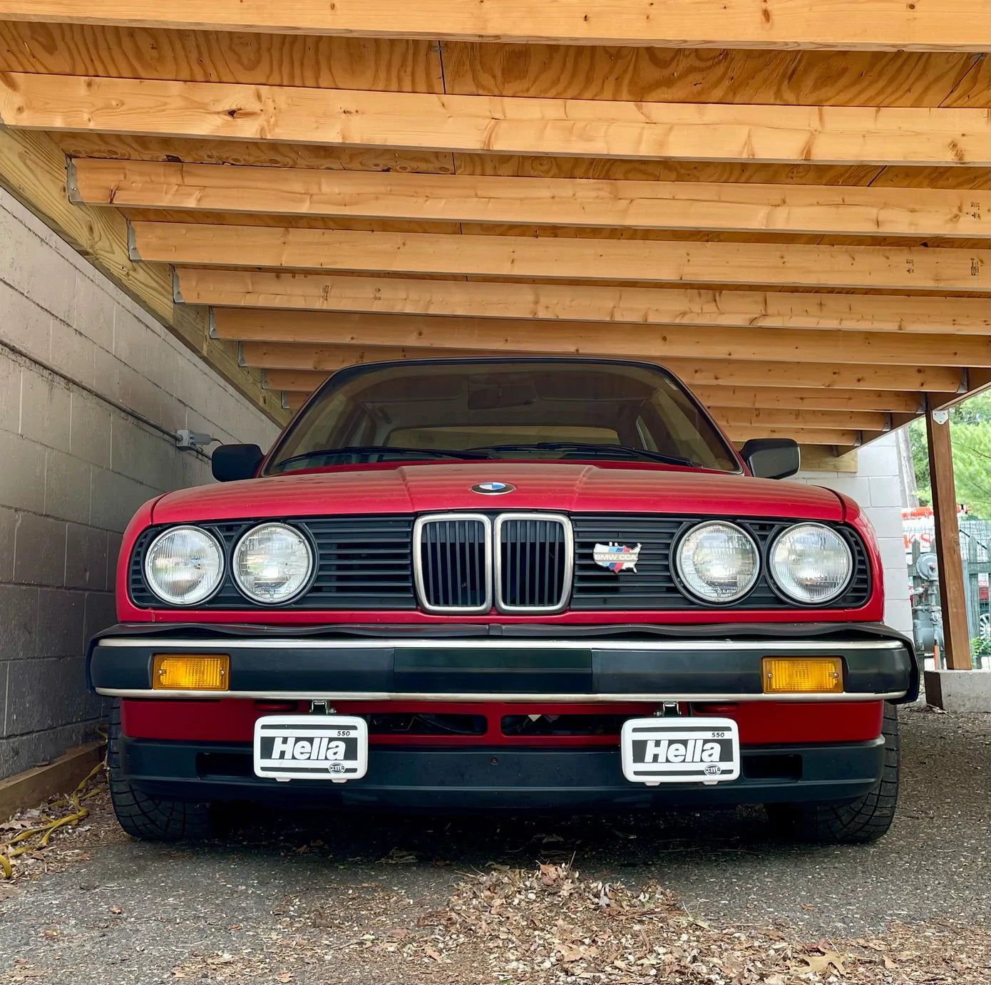 E30 Early Model Front Plate Filler-Exterior-Silicon Valley Bimmer