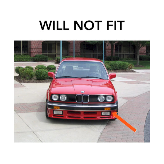 E30 Sport Front Lip (IS Style)-Exterior-Silicon Valley Bimmer