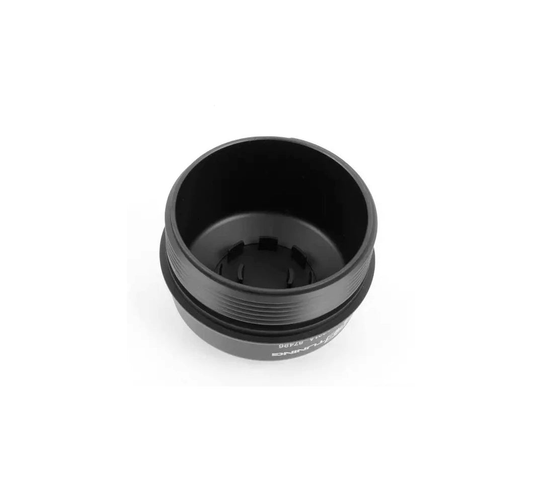 ECS Billet Aluminum Oil Filter Cap-Exterior-Silicon Valley Bimmer