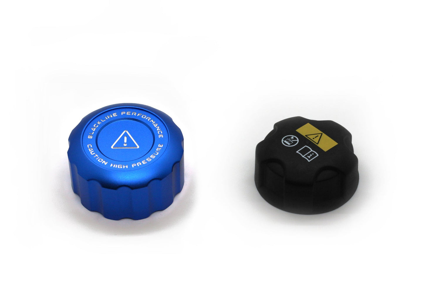 BMW M Car Series Blackline Performance Motorsport Blue Charge Cooler Tank Cap Cover