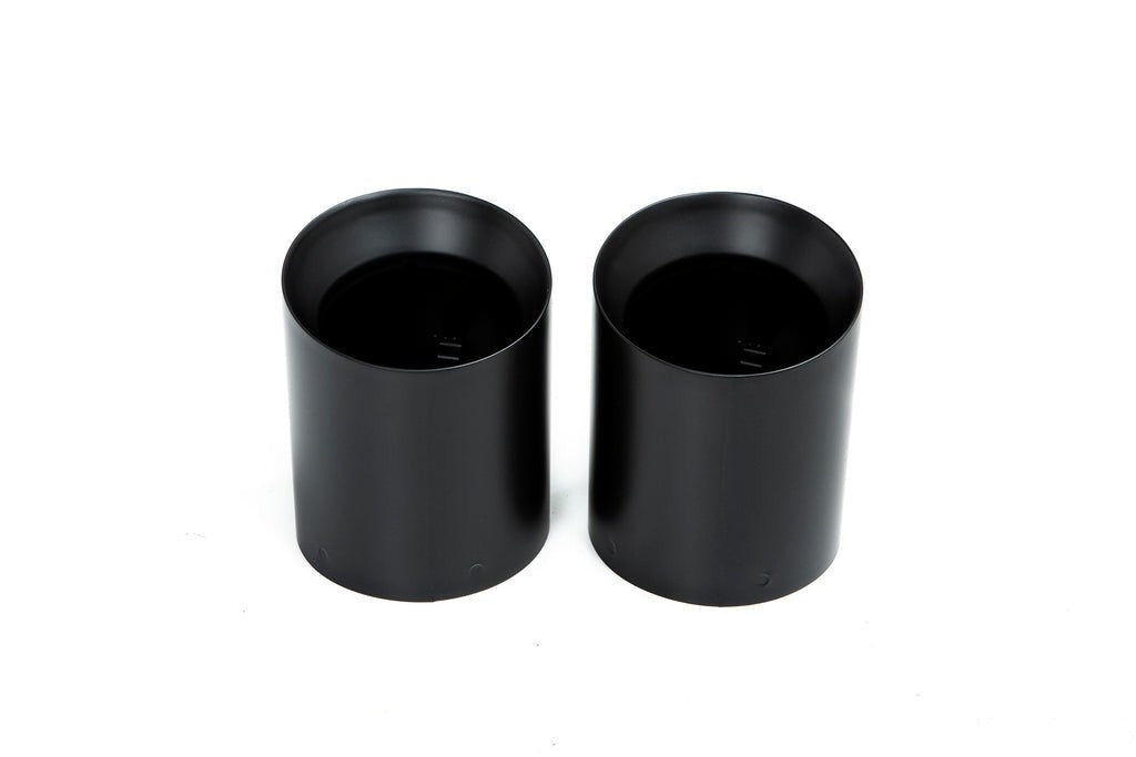 IND A90 Supra Exhaust Tip Set - Matte Black-Exhaust-Silicon Valley Bimmer