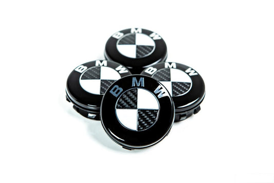 IND Carbon Floating Wheel Center Cap Set - 56mm
