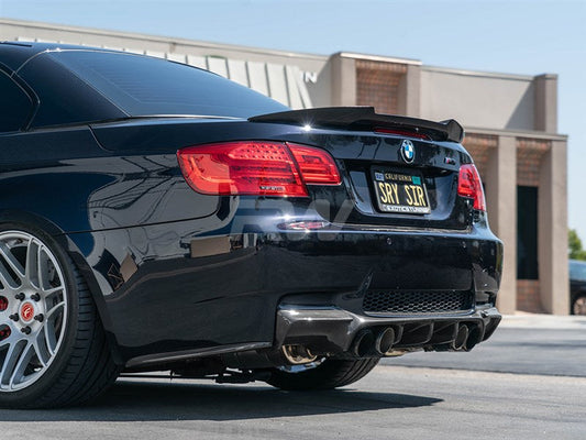 RW Carbon BMW E93 M4 Style Carbon Fiber Trunk Spoiler-Exterior-Silicon Valley Bimmer