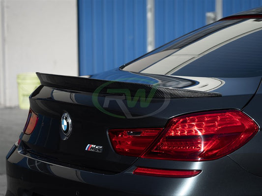 RW Carbon BMW F06/F13 3D Style Carbon Fiber Trunk Spoiler-Exterior-Silicon Valley Bimmer