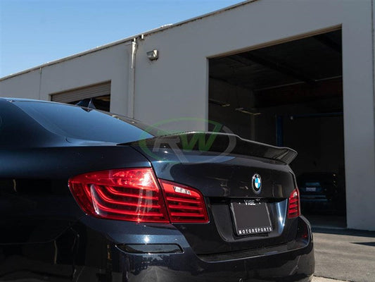 RW Carbon BMW F10 GTX Carbon Fiber Trunk Spoiler-Exterior-Silicon Valley Bimmer