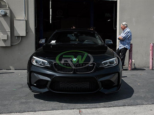 RW Carbon BMW F22 F23 F87 Carbon Fiber Grilles-Exterior-Silicon Valley Bimmer