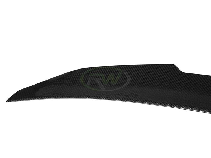 RW Carbon BMW F22/F87 GTX V2 Carbon Fiber Trunk Spoiler-Exterior-Silicon Valley Bimmer