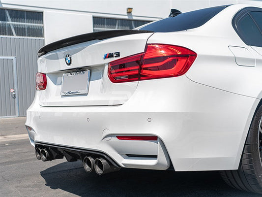 RW Carbon BMW F80 M3 Performance Style CF Trunk Spoiler-Exterior-Silicon Valley Bimmer