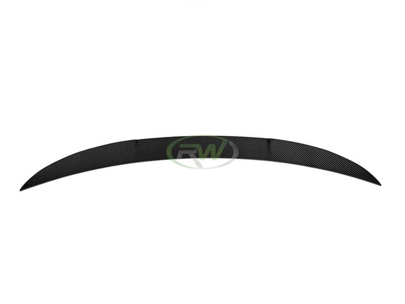 RW Carbon BMW F82 M4 RWS Carbon Fiber Trunk Spoiler-Exterior-Silicon Valley Bimmer