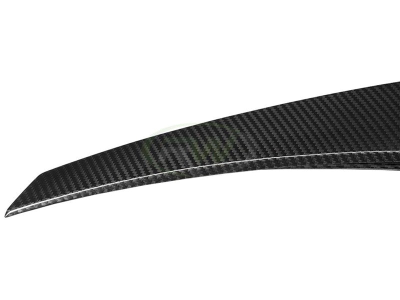 RW Carbon BMW F82 M4 Style Carbon Fiber Trunk Spoiler-Exterior-Silicon Valley Bimmer