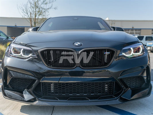 RW Carbon BMW F87 M2 Competition Carbon Fiber Grille-Exterior-Silicon Valley Bimmer