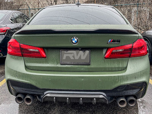 RW Carbon BMW F90 M5 DTM Carbon Fiber Rear Diffuser-Exterior-Silicon Valley Bimmer