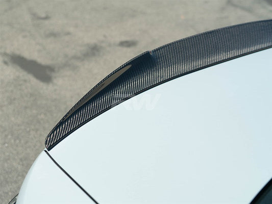 RW Carbon BMW G22/G82 RWS Carbon Fiber Trunk Spoiler-Exterior-Silicon Valley Bimmer