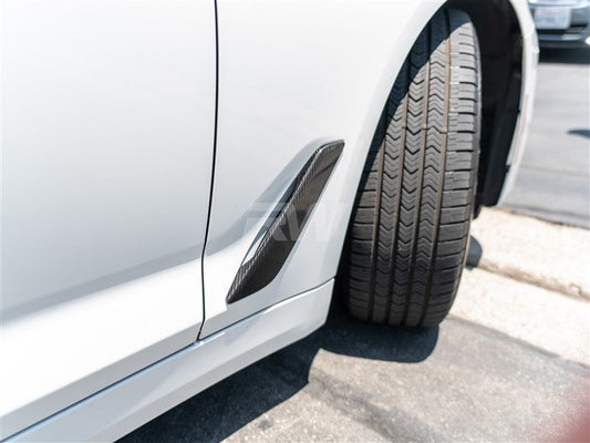 RW Carbon BMW G30 Carbon Fiber Side Vent Cover-Exterior-Silicon Valley Bimmer