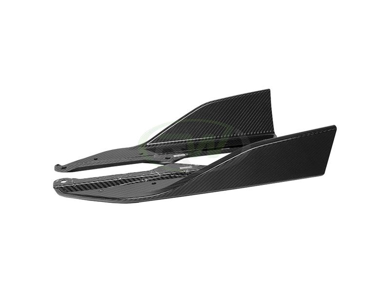 RW Carbon BMW G42 2-Series Carbon Fiber Side Skirt Winglets-Exterior-Silicon Valley Bimmer