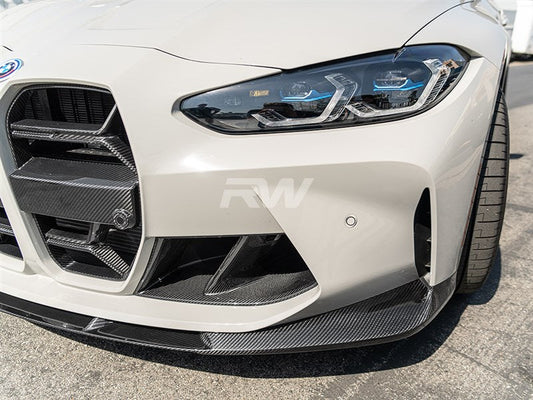 RW Carbon BMW G8X M3/M4 3D Style Full Carbon Fiber Front Lip-Exterior-Silicon Valley Bimmer