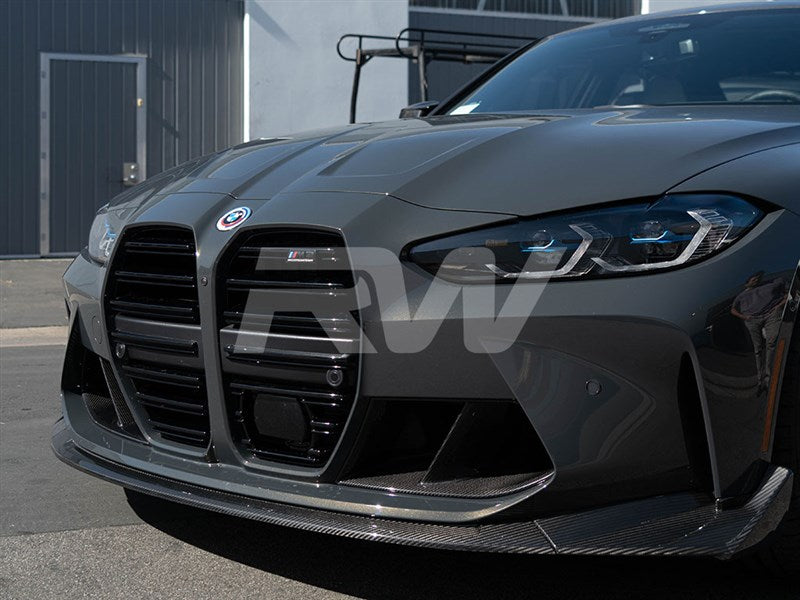 RW Carbon BMW G8X M3/M4 Carbon Fiber CSL Style Front Lip-Exterior-Silicon Valley Bimmer