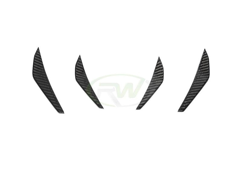 RW Carbon BMW G8X M3/M4 Carbon Fiber Canards-Exterior-Silicon Valley Bimmer
