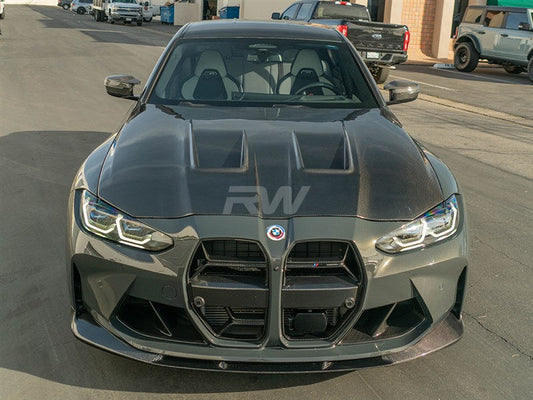 RW Carbon BMW G8X M3/M4 Full Carbon Fiber DTM Hood-Exterior-Silicon Valley Bimmer