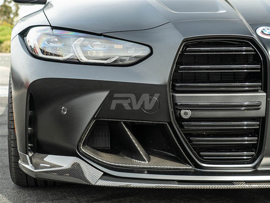 RW Carbon BMW G8X M3/M4 Performance Style Carbon Fiber Front Lip-Exterior-Silicon Valley Bimmer