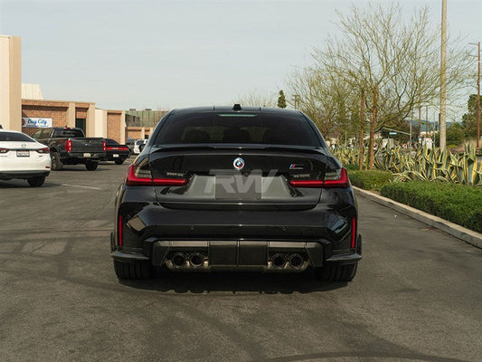 RW Carbon BMW G8X M3/M4 Type 2 Carbon Fiber Diffuser-Exterior-Silicon Valley Bimmer