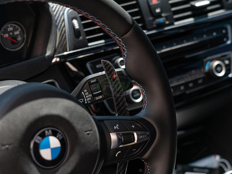 RW Carbon BMW M Carbon Fiber Competition Paddle Shifters-Exterior-Silicon Valley Bimmer