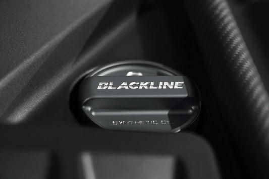 BMW 2021+ S58 Engine BLACKLINE Performance Cap Set (Oil Cap / Coolant Caps)