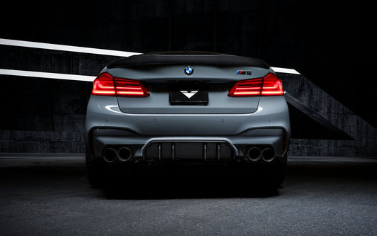 Vorsteiner BMW F90 M5 Rear Diffuser Carbon Fiber Glossy-Exterior-Silicon Valley Bimmer