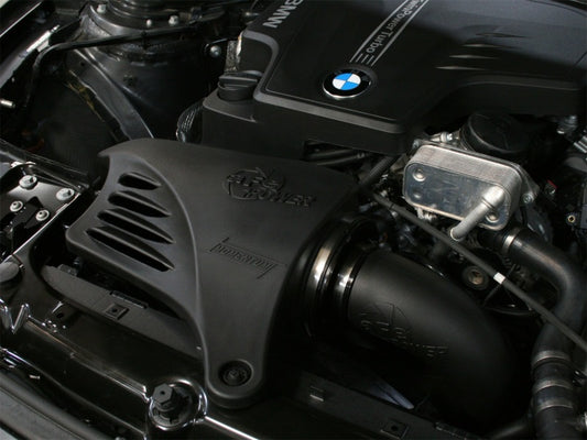 aFe MagnumFORCE Intake Stage-2 Si Pro Dry S BMW 328i (F30) 2012-15 L4 2.0L Turbo N20-Performance-Silicon Valley Bimmer