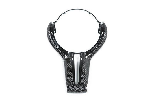 AutoTecknic F-Chassis M Vehicles - Carbon Fiber Outer Steering Wheel Trim