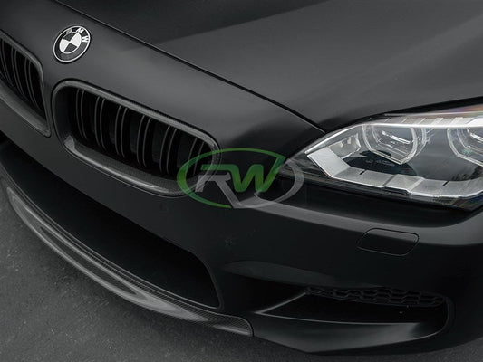 RW Carbon BMW F06 F12 F13 M6 Center CF Front Lip Spoiler