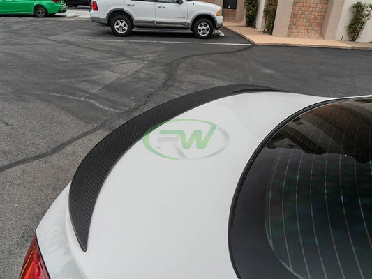 RW Carbon BMW F06 F13 Perf Style Carbon Fiber Trunk Spoiler