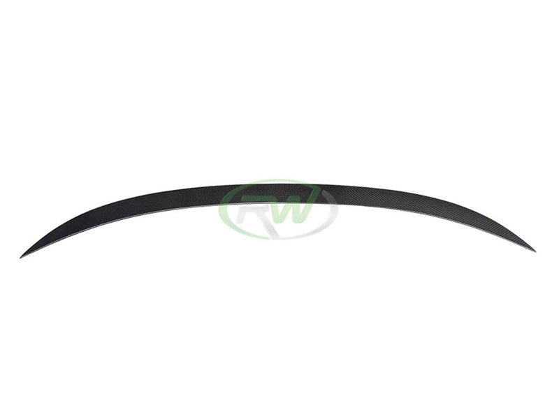 RW Carbon BMW F06 F13 Perf Style Carbon Fiber Trunk Spoiler