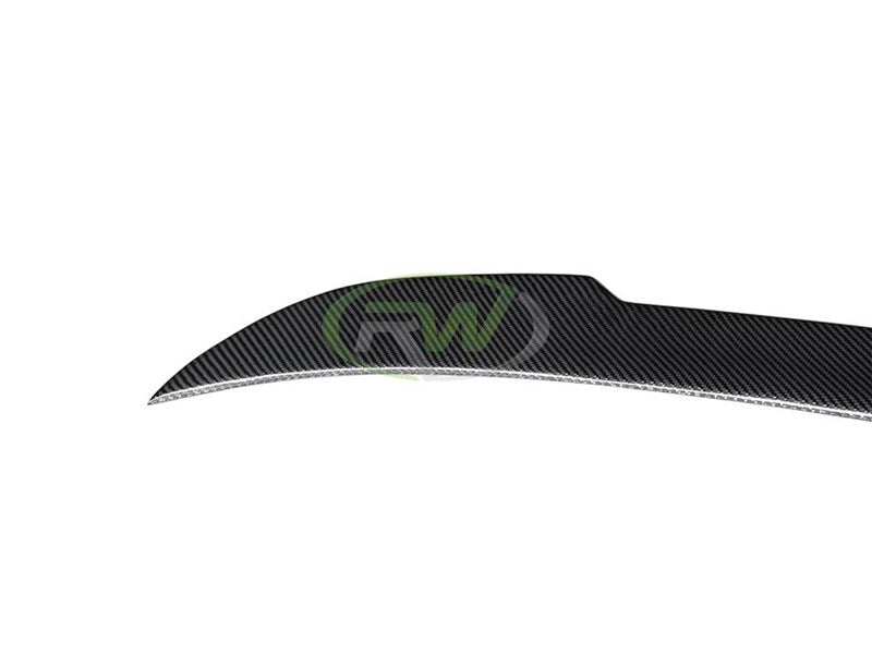 RW Carbon BMW F22 F87 CS Style Carbon Fiber Trunk Spoiler