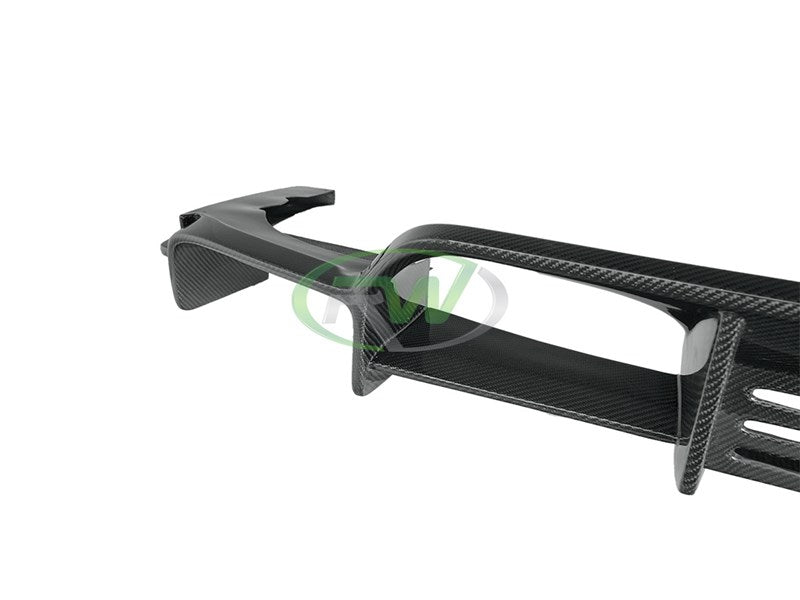 RW Carbon BMW F8X M3 M4 Exotics V2 Style CF Rear Diffuser
